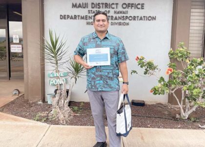 Marriott volunteers receive DOT recognition